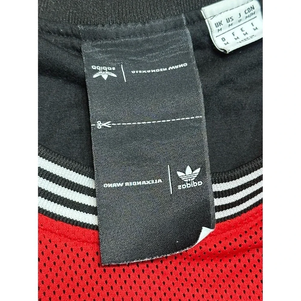 Adidas x ALEXANDER WANG Exclusive NBA All Star Basketball Jersey Red Men's Sz M